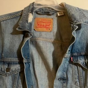 Men medium Levi Jean jacket